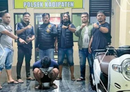 Unit Reskrim Polsek Kadipaten Tangkap Pelaku Curanmor