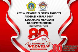 AKD Menganti Mengucapkan Dirgahayu Republik Indonesia ke 80