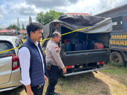 Polres Merauke Ungkap Kasus Penyalahgunaan BBM Solar 845 Liter