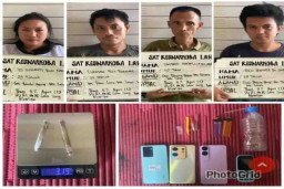 Oknum Kades Tanjung Tebat Lahat Ditangkap Polisi Saat Nyabu