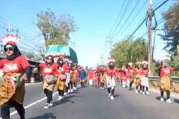 Semarak Karnaval di Desa Krikilan Dalam Rangka Peringatan HUT Kemerdekaan RI ke 79