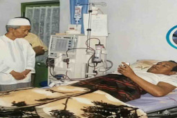 Cahaya di Ruang Cuci Darah RSUD Ratu Zalecha