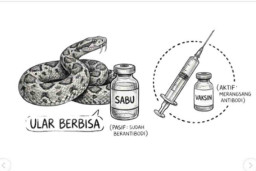 Tidak Semua Gigitan Ular Harus Diberi Serum Anti Bisa Ular
