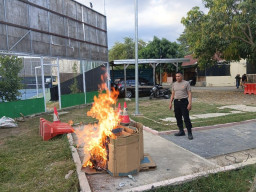 Polres Bima Grebek Arena Sabung Ayam di Jatiwangi