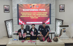 Polres Pelalawan Tetapkan 9 Orang Jadi Tersangka Judi Sabung Ayam dan Kyu