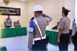 Oknum Polres Aceh Selatan Dipecat Usai Rampok Toko Emas Amin Setia