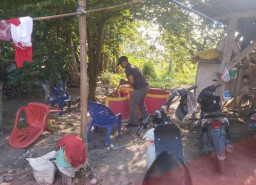 Sabung Ayam di Desa Bumi Asih Digrebek Polsek Palas