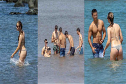 Putri Leonor Pewaris Tahta Kerajaan Spanyol Kejepret Kamera Pakai Bikini