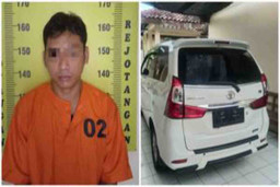 Candra Kristiawan Gelapkan Mobil Rental Milik Rahmono Pribadi