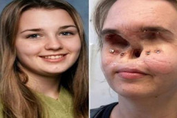 Chrissy Steltz, Wanita yang Wajahnya Dipasang Sekrup Titanium