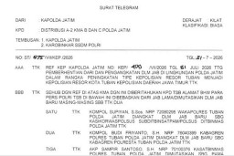 Kasatreskrim dan Waka Polres Gresik Berpindah, Simak Daftar Lengkapnya