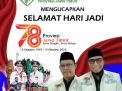 Bakomubin Jatim mengucapkan Selamat Hari Jadi Provinsi Jawa Timur ke 78