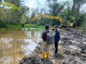 Kepala BPBD Morut Tinjau Sungai Lampi yang sedang Direklamasi PT GNI