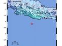 Gempa Bumi Tektonik M5,5 di Selatan Jawa Barat