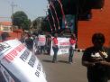 Massa Demo Kantor Bupati Mojokerto Tuntut Tambang Desa Bendung Ditutup
