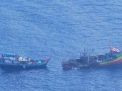 TNI AL Laksanakan SAR Kecelakaan Kapal di Perairan Pulau Fani