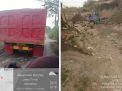 Tambang di Desa Kepuhpandak yang Rusak Jalan dan Babat Lahan Pertanian