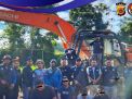 Polisi Menghentikan Tambang Ilegal di Desa Pulo Lhoih