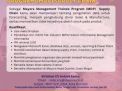 Mayora Management Trainee Program Supply Chain