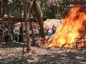 Personel Gabungan Gerebek Lokasi Judi Sabung Ayam di Desa Jeruklegi