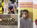 Komplotan Pencurian Pipa Besi Pertamina Ditangkap Polsek Rambang Lubai