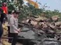 33 Tempat Penyulingan Minyak Ilegal Diratakan oleh Polda Sumsel