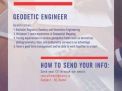 PT Zenit Era Utama Servizio Buka Lowongan Sebagai Geodetic Engineer