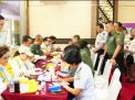 Puskes TNI Kolaborasi dengan Lion Club Gelar Bakti Kesehatan
