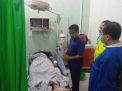 Unit Gakkum Sat Lantas Polres Pematang Siantar Olah TKP Laka Lantas