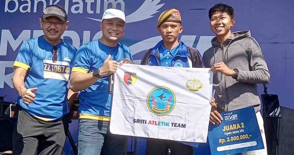 Prada Ihwan juara perlombaan Medic Air Run