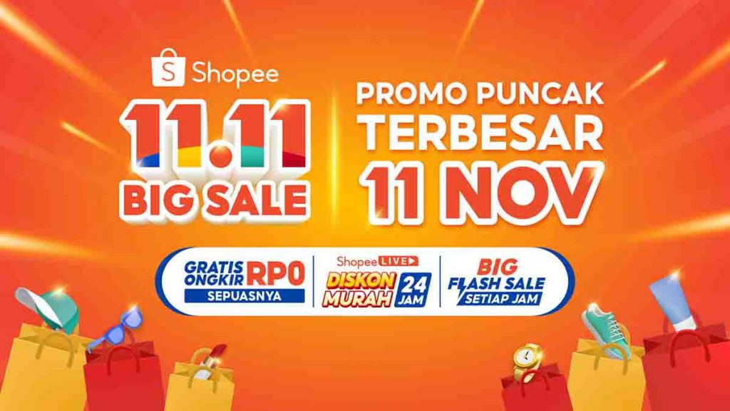 Puncak kampanye 11.11 Big Sale