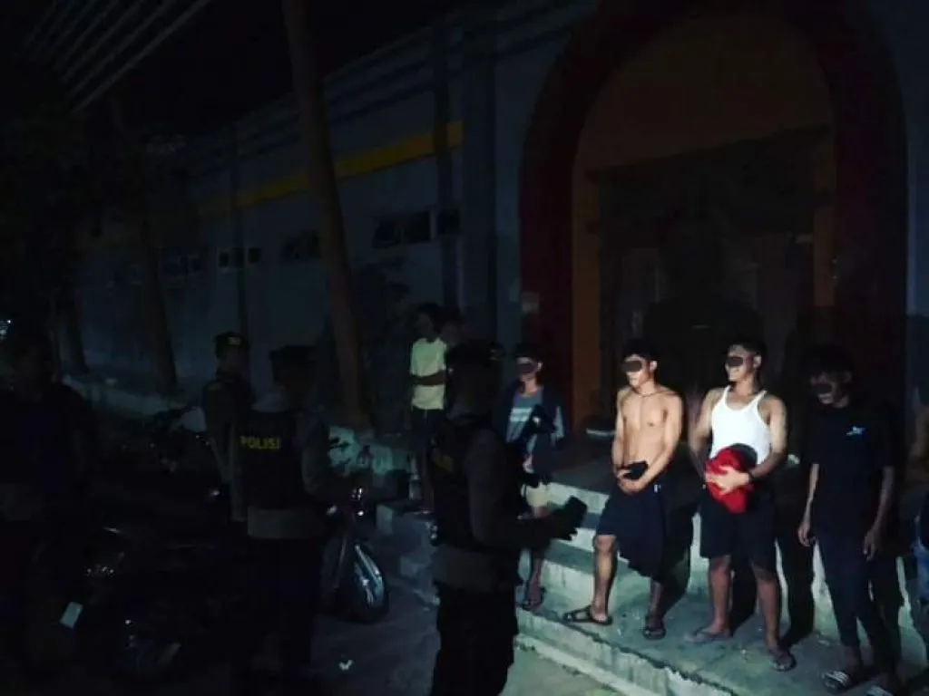 7 Pemuda Diciduk Polres Kudus Saat Pesta Minumas Keras