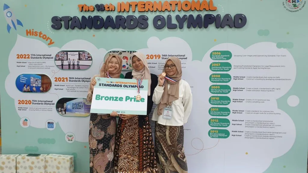 Indonesia Kembali Raih Medali di Olimpiade Standar Internasional Korea