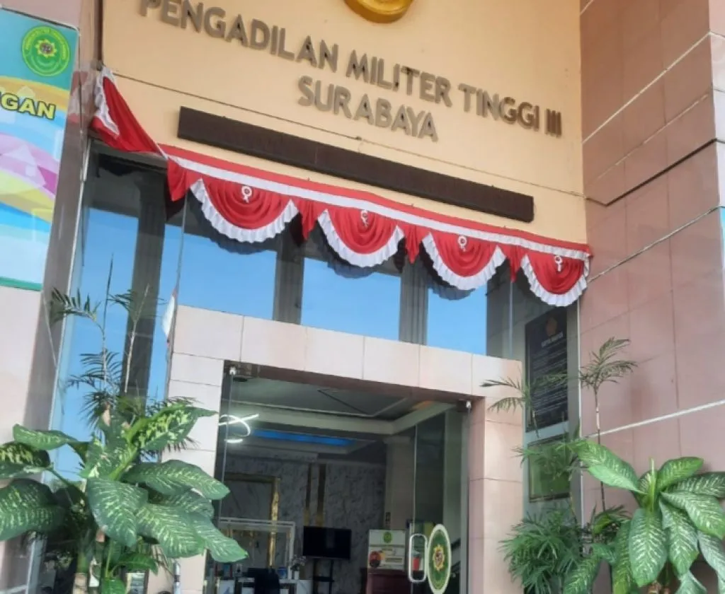 Oknum TNI Diduga Lakukan KDRT Diadili di Pengadilan Militer 3 Surabaya