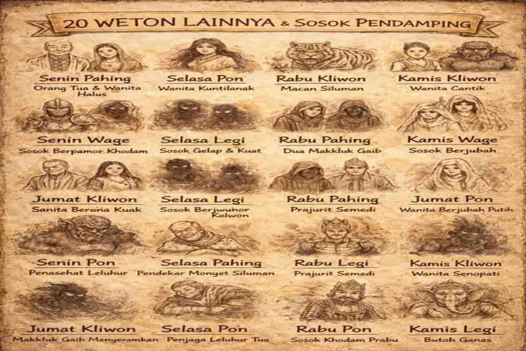 20 Weton dan Sosok Pendamping yang Dipercaya dalam Tradisi Jawa