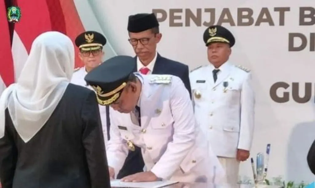 Hergunadi Resmi Sebagai Penjabat Bupati Magetan