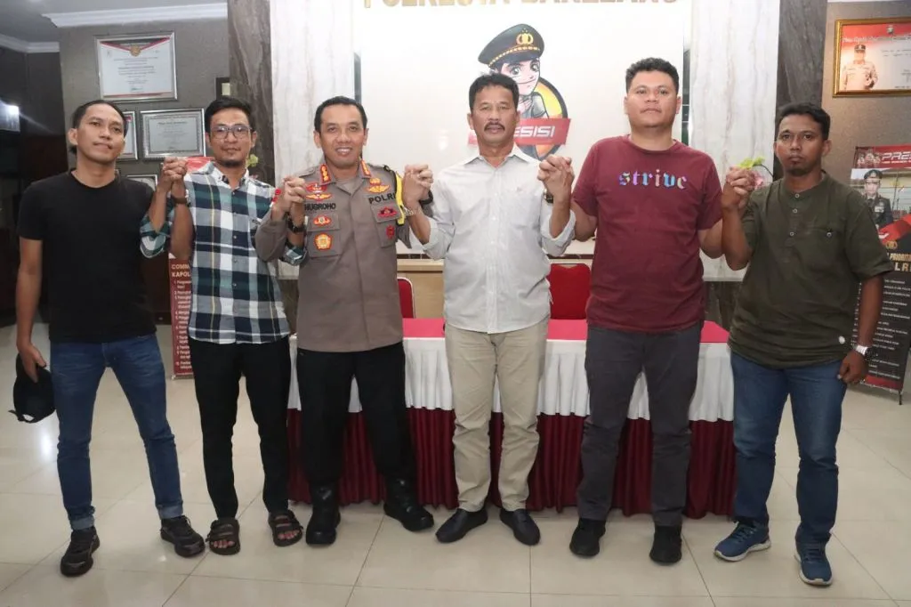 Polri dan Masyarakat Menyelesaikan Konflik Rampang Secara Musyawarah