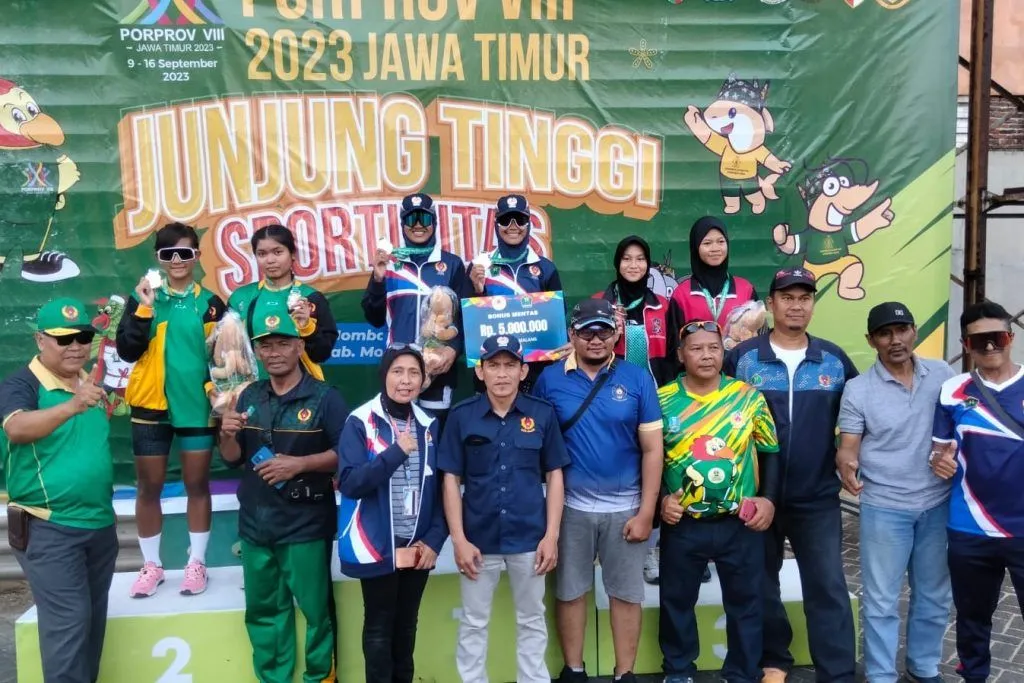 Porserosi Kota Malang Meraih 3 Medali Emas di Porprov Jatim ke VIII