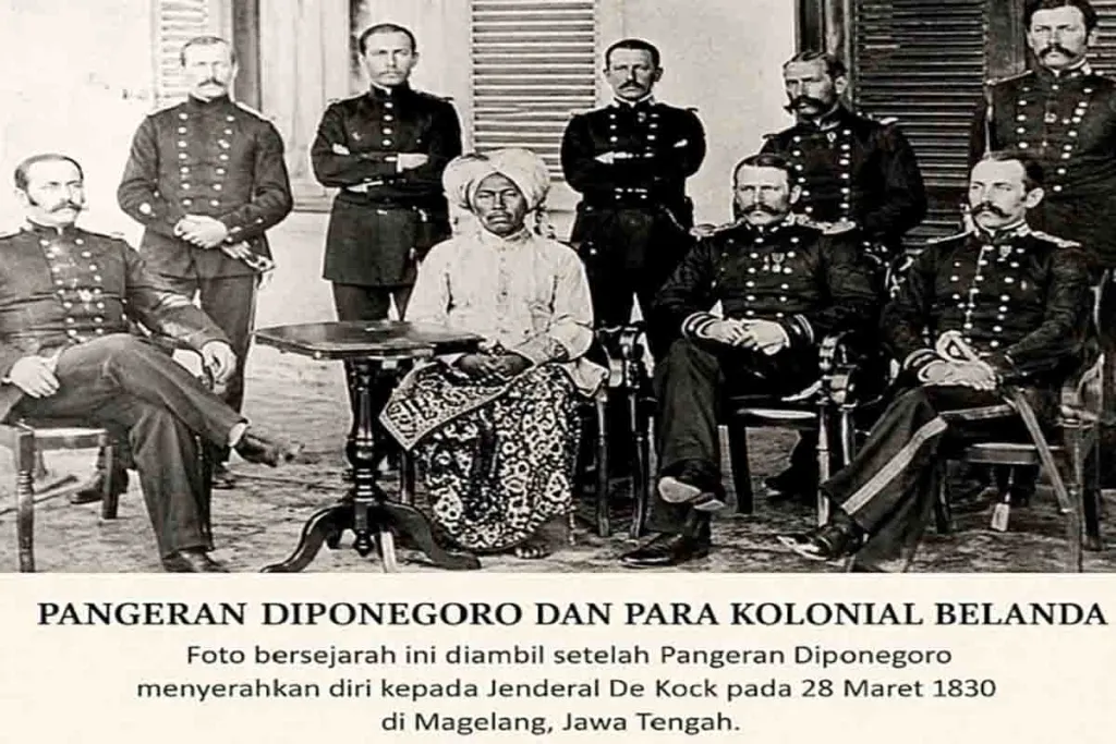 Beredar Foto Palsu Penangkapan Pangeran Diponegoro