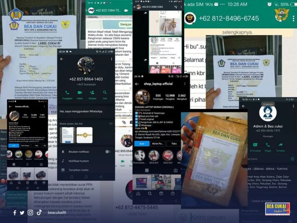 Pahami Modus dan Ciri-Cirinya, Cegah Penipuan Mengatasnamakan Bea Cukai
