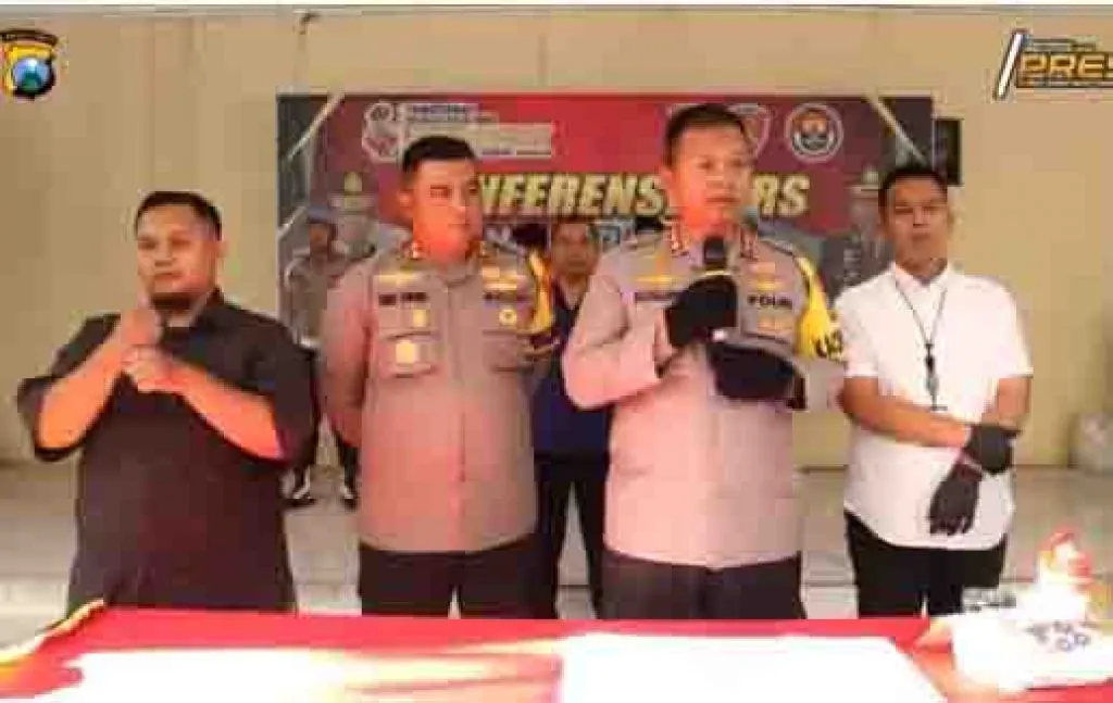 Polresta Sidoarjo Tangkap Pelaku Utama Pengoplos LPG Bersubsidi