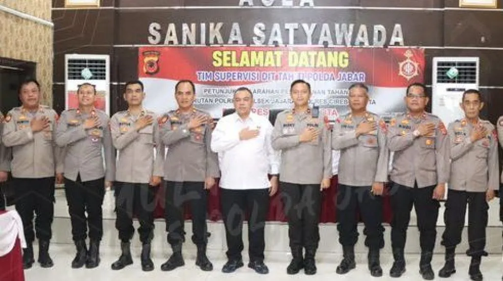 Dit Tahti Polda Jabar Gelar Supervisi Jukrah Pam Tahanan di Polres Cirebon Kota