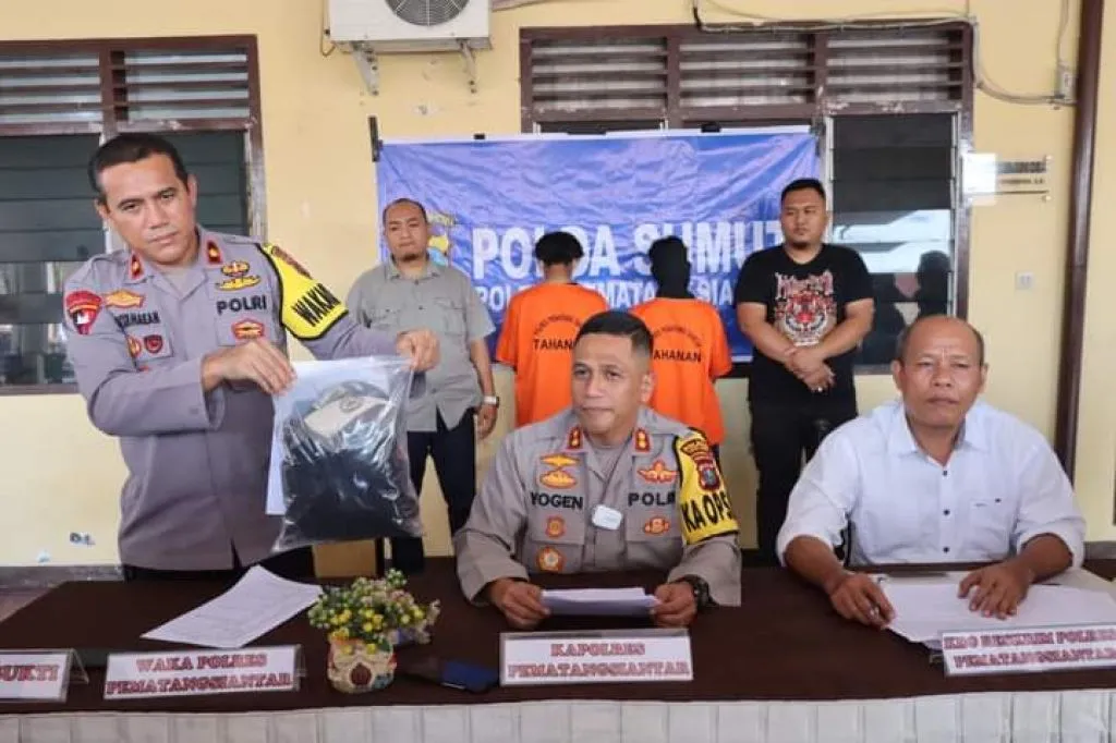 Polres Siantar Tangkap 2 Remaja Aniaya Tuna Wisma Disabilitas