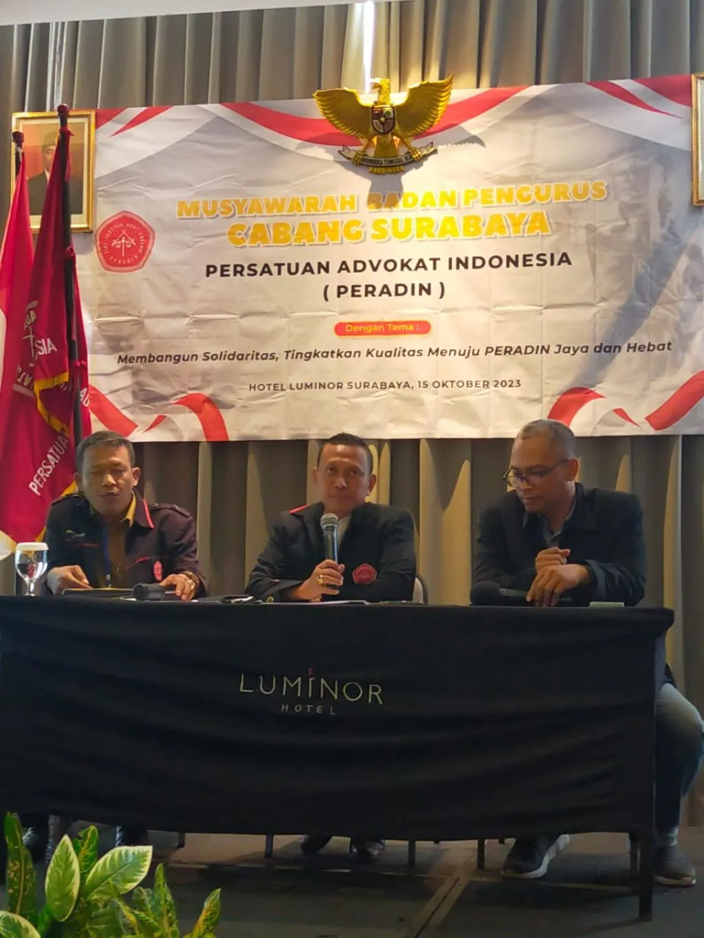 Maksum Rosadin Terpilih Jadi Ketua BPC Peradin Surabaya
