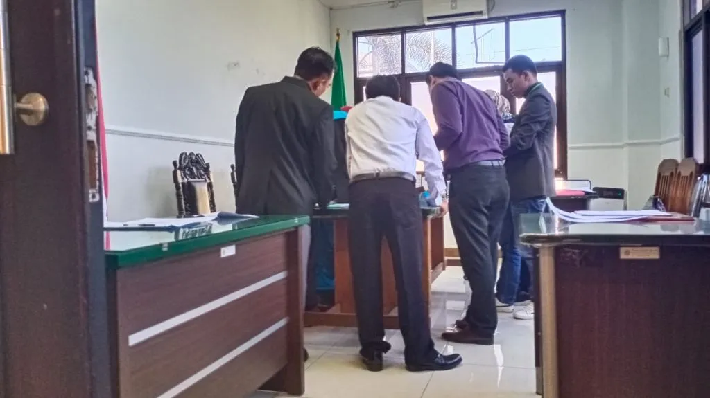 Sidang Gugatan Tanah Desa Benangkah, Tergugat 2 Tidak Mampu Hadirkan Saksi
