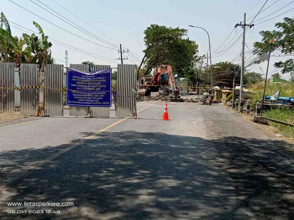 Jalur Alternatif Saat Penutupan Jalan Raya Bringkang Dampak Pembangunan Jembatan