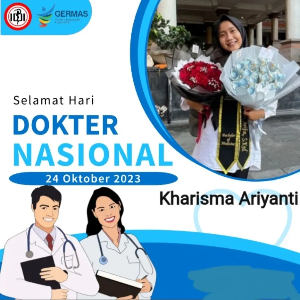 Kharisma Ariyanti Ucapkan Selamat Hari Dokter Nasional