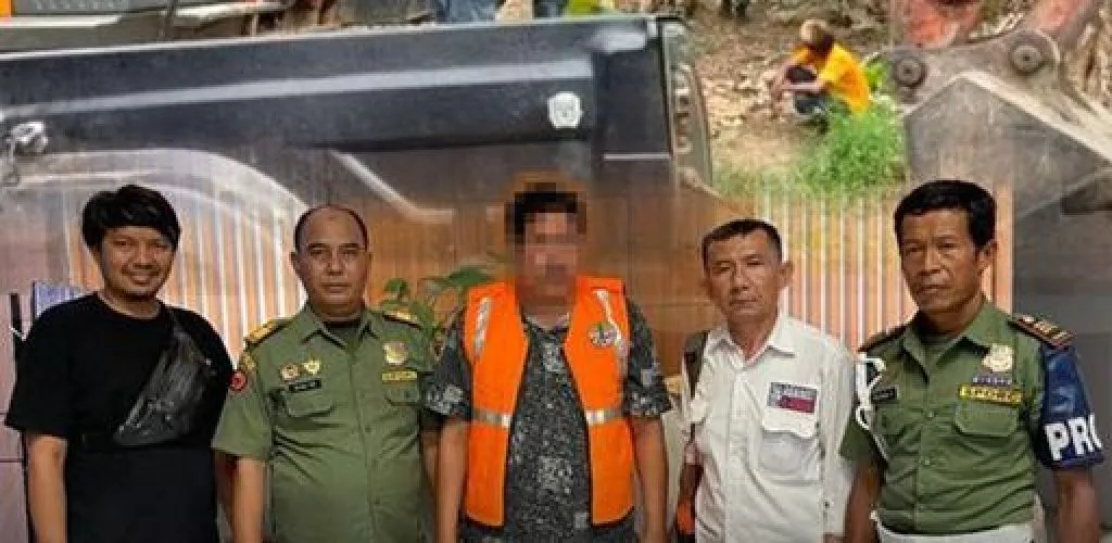 GAKKUM KLHK Menindak Pemodal Pembuka Lahan Ilegal