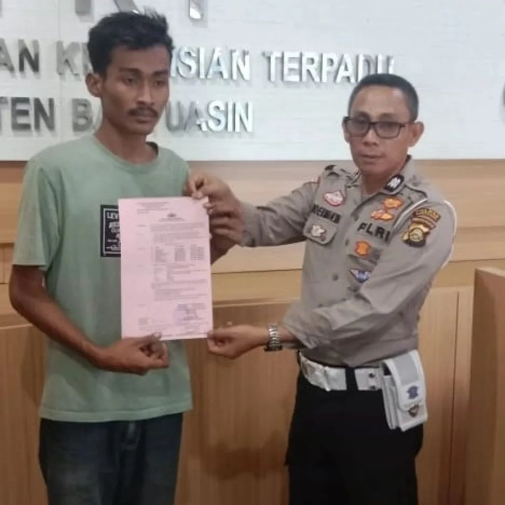 Pengemudi Truck Penabrak Pasutri Ditahan di Rutan Polres Banyuasin