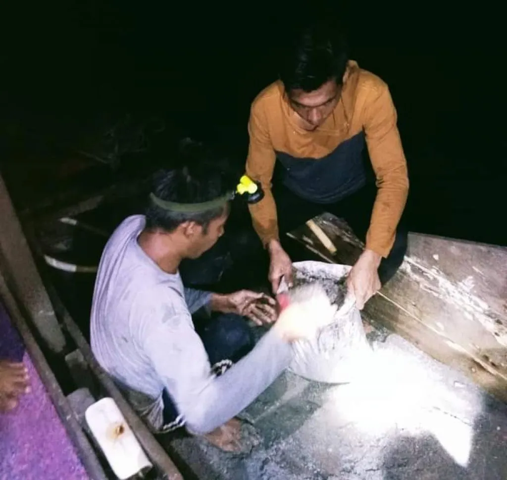Tambang Ilegal di Perairan Keranggan Ditertibkan